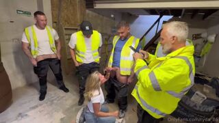 OnlyFans - Bonnie Blue - Gangbang with builders